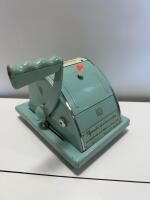 Paymaster Series 8000 Ribbon Writer Check Protector, Serial 8N73089, Light Green, Chicago USA - 2