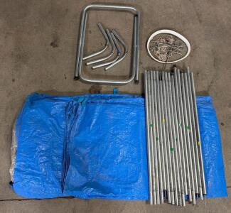 Portable Shower Tent & Frame Kit &ndash; 6 ft x 4 ft