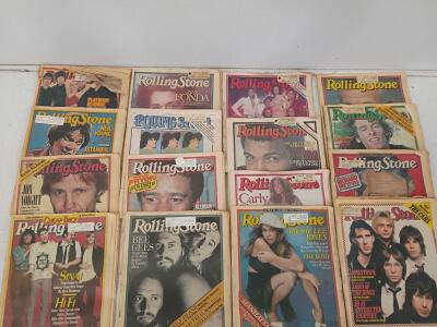 Rolling Stone Magazines 1978&ndash;1981, 16 Issues, Key Covers: Blondie, Bee Gees, Cheap Trick, The Cars