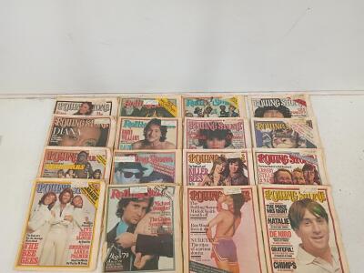 Rolling Stone Magazines 1979 Lot of 16 &ndash; De Niro, Star Wars, Bee Gees, Beatles, Robin Williams