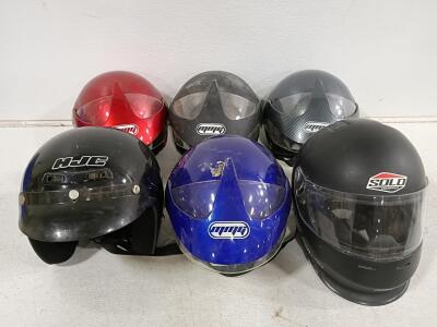 MMG Time Trial Helmets (4 Colors), HJC Open Face & SOLO Full Face Helmet