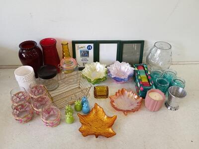 Vintage & Modern Decorative Homeware Collection &ndash; Glassware, Vases, Bowls, Frames, and Accessories