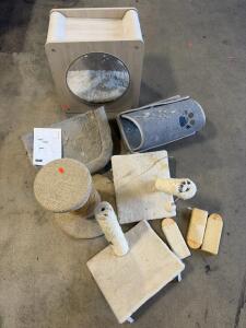 Large Modular Cat Tree Condo Set with Bubble Dome, Multiple Platforms, Tunnels & Scratching Posts