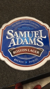 Samuel Adams Boston Beer Company Sign