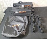 (1) MeeFar Universal Soft Luggage Rack Set - 2