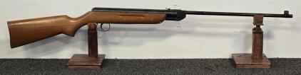 Slavia 620 Break-Barrel Air Rifle, .177 Caliber, Czechoslovakia, Wood Stock, Iron Sights