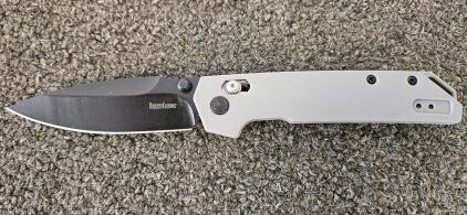 Grey Kershaw Knife.