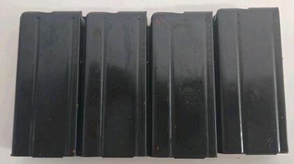 (4) 20-Round Steel AR-15/M16 Magazines, 5.56 NATO/.223 Remington