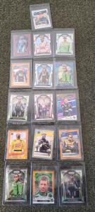 Panini Prizm And Donruss NASCAR Trading Card Lot Cards Featuring Haile Deegan RC, Danica Patrick, and More