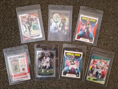 2020 Joe Burrow & Jalen Hurts Rookie Card Lot &ndash; Rookies & Stars, Prizm, Prestige, Inserts