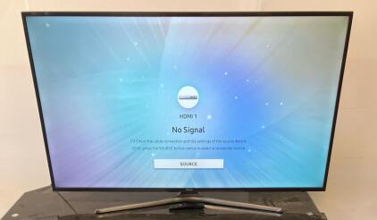Samsung 55" Curved Stand 4K UHD Smart TV UN55MU6300F, 3 HDMI, Wi-Fi, Smart Hub, Stand, 2018