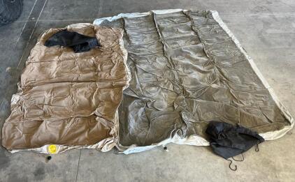 Coleman Full Size and twin Air Mattress with Carry Bag, Double Lock Valve, Flocked Top