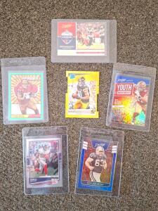 2020-2021 Prestige/Donruss Football Lot: Claypool /10, McCaffrey /50, Kittle /49, Bosa /299