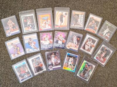 Panini Prizm/Optic/NBA Hoops Basketball Card Lot &ndash; Stars, Inserts, Parallels, 20 Cards