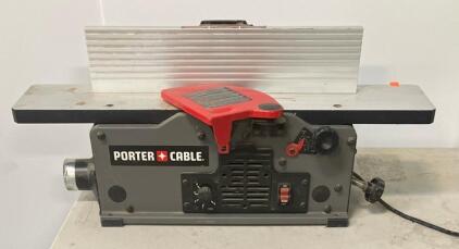 PORTER-CABLE PC160JT 6 Inch Variable Speed Benchtop Jointer, 1.4 HP, 2-Knife