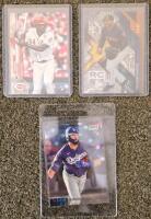 Assorted MLB Rookie Card Lot Topps Chrome Parallels & Numbered: Aquino, Gurriel, Jung, Rios+ - 2