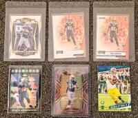 NFL Rookie Card Lot &ndash; Lamb, Chase, Taylor, Pittman, Higgins, Parallels & Inserts, 14 Total Cards - 4