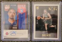 2013-2021 NBA Rookie Card Lot: Peyton Siva Auto/Patch, Raul Neto #/99, RJ Barrett, Haliburton - 2