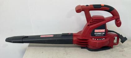 CRAFTSMAN AC Blower/Vacuum 138.74898, 12A, 240 MPH, 16:1 Mulcher, Corded, SER1311261