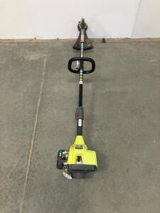 Ryobi 25 cc 2-Cycle Gas String Trimmer with Straight Shaft and Bump Feed