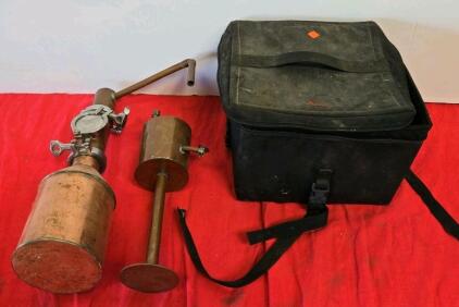 The Vintner Vault 2" Stainless Steel Wine Tank Sampling Thief With Moor Carrying Case
