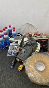 Extension Cords, Power Strips, Spray Snow and More
