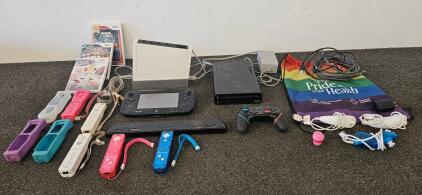 Nintendo Wii & Wii U Bundle: Consoles, Controllers, Accessories, and Games