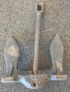 Navy Stockless Anchor, Cast Steel, Shank Length