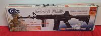 Colt M4-A1 R.I.S. Airsoft Rifle, 328 FPS, Spring Power, Dual Mag, Adjustable Stock, Box & Bag - 2