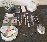 Large Kitchen Tools & Bakeware Lot &ndash; Goodcook, Anchor Hocking, Bakeware, Digital Scale, Utensils - 3