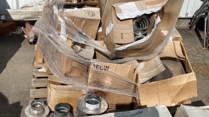 Pallet Of Ventilation System Pieces