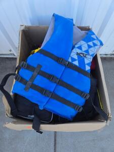 Assorted Life Jackets &ndash; Body Glove, Stearns, JetPilot, K2O &ndash; Various Sizes & Colors