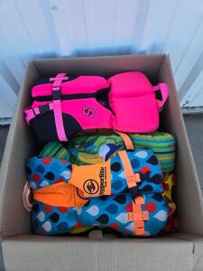 Assorted Life Jackets - Hyperlite, Stearns, MTI, Cabela&rsquo;s - Various Sizes & Colors