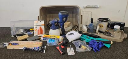 HomeRight Finish Max Super Paint Sprayer C800971 w/ Accessories (tested, works), Tools & Safety Gear, SN 017499