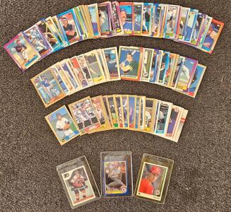 1980s&ndash;1990s Sports Card Lot: Topps, Fleer, Score, Upper Deck, 150+ Cards w/ Rookie Subset