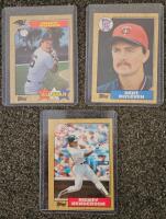 1987 Topps Baseball Cards Lot &ndash; 35 Cards, Wade Boggs, Rickey Henderson, Cal Ripken, NM, All-Star - 2