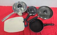 Kitchen Cookware & Utensil Set &ndash; Mr. Coffee Maker, Pots, Pans, Griddle, Bakeware, Lantern - 5