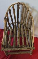 Mixed Camp Cookware & Utensil Lot: Frying Pan, Cups, Rustic Chair, Fillet Knife, Toiletries Included - 11