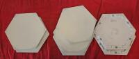 Hexagonal Ceiling Panels, Diamond Matches, Sewing Kit, Gym Lock, USB Cables, Mixed Lot - 7
