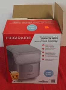 Frigidaire EFIC229-SS Countertop Nugget Ice Maker, 33 lbs/day, Stainless Steel
