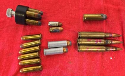 Assorted Factory Ammo: .357 Magnum, .38 Special, .44 Magnum, .30-30 Win, Winchester/Rem/CCI