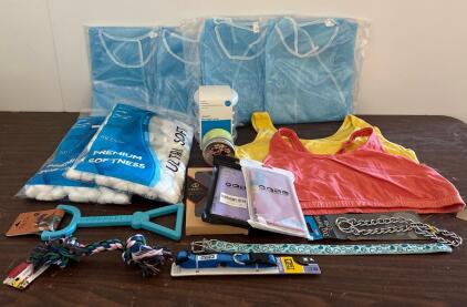 Bulk Lot: Home Essentials, Apparel, Pet & Mobile Accessories, New/Sealed & Open Box, 18+ Items