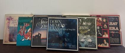 Vintage Reader&rsquo;s Digest & Longines Symphonette Vinyl LP Box Sets &ndash; Multiple Genres & Albums