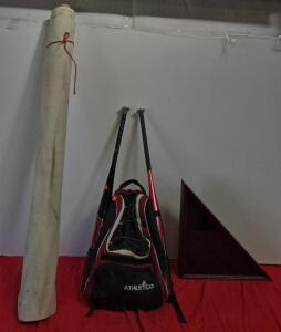 Easton & Double Devil Bats, Wilson & Mizuno Gloves, Athletico Backpack, Faceguard &ndash; Complete Set