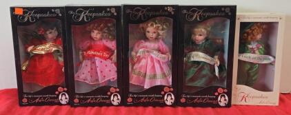 Marie Osmond Keepsakes Series Collectible Porcelain Dolls &ndash; Holiday Themes
