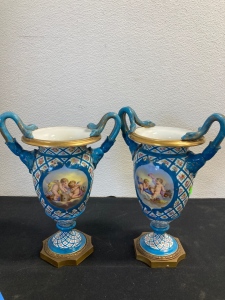 (2) Decorative Vases