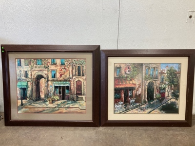 (2) Old City Prints
