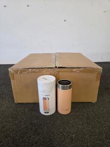KOOLBREW Slim Kooling Can 12 oz Melon Stainless Steel Insulated Can Cooler, Box of 25