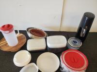 Kitchenware Lot with SodaStream Soda Maker and Assorted Containers - 3
