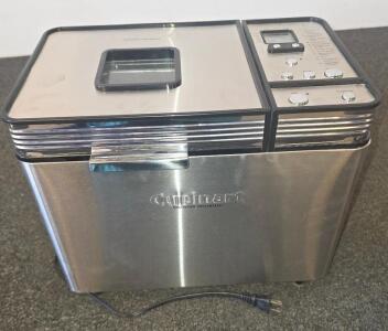 Cuisinart CBK-200 Convection Bread Maker, 2lb Capacity, 16 Programs, Stainless Steel (plugged in and turns on) (5000s Shelf A)